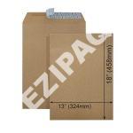 WINPAQ 13"x18" Manilla Peel & Seal Pocket Envelope
