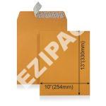WINPAQ 10"x13" Gold Kraft Peel & Seal Pocket Envelope