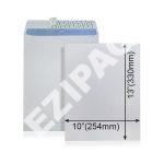 WINPAQ 10"x13" White Opaque Peel & Seal Pocket Envelope