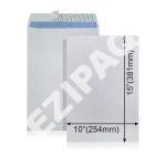 WINPAQ 10"x15" White Opaque Peel & Seal Pocket Envelope