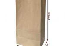 Packie Kraft Paper Bag 100pcs (M)