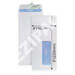 WINPAQ 4"x9" White Opaque Peel & Seal WINDOW Pocket Envelope (500pcs)